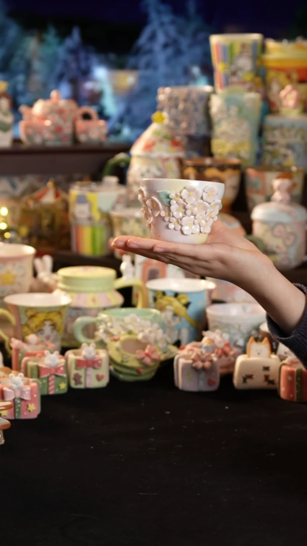 其他陶景德镇釉下彩手绘设计师款陶瓷