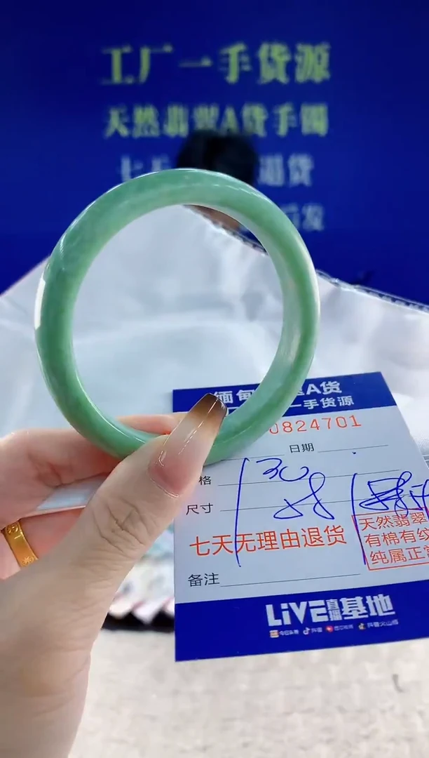 未镶嵌手镯翡翠01天然翡翠A货