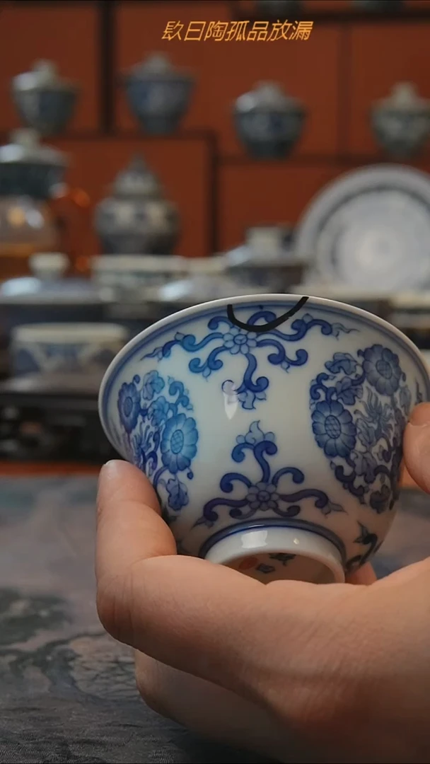 镹曰陶手工手绘孤品茶具