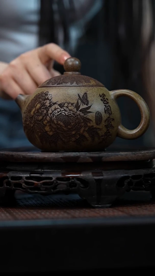 茶壶紫砂宜兴岁颐传砂原矿全手22