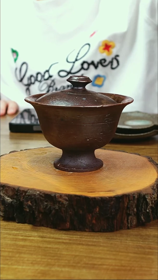 162木鱼炻纯手工茶器T