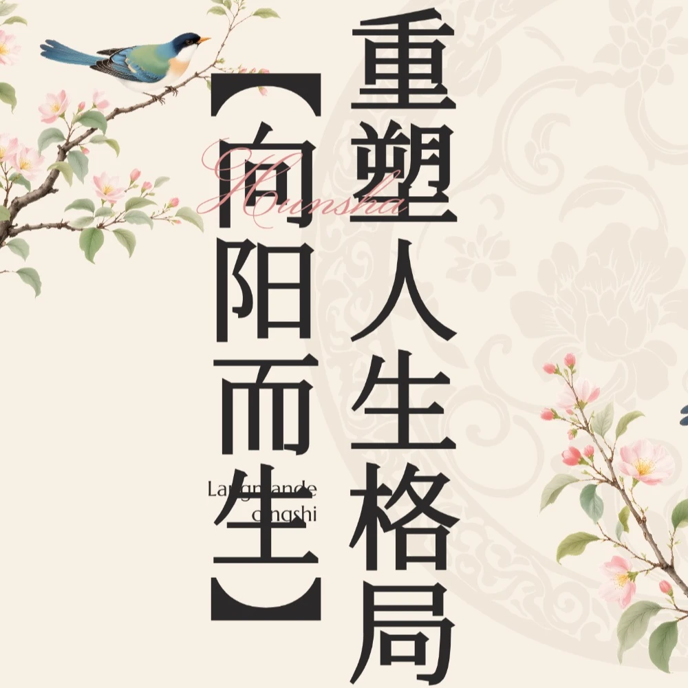 「向阳而生」重塑人生格局三天私房课