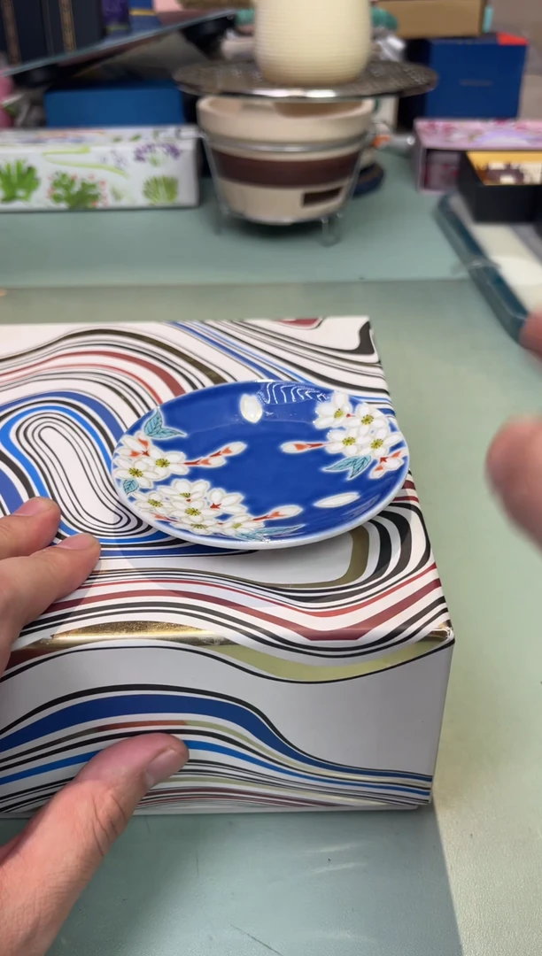 【闪购商品】瓷片方盒熏