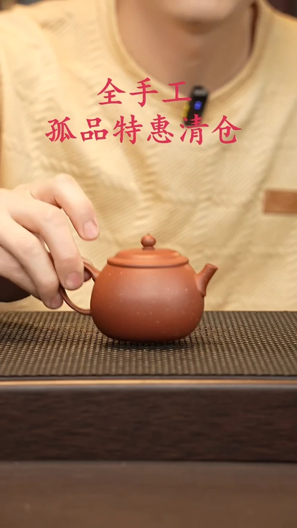 茶壶紫砂紫砂源头精品手工作品5865