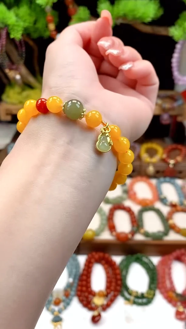 手饰玛瑙未镶嵌黄玛瑙