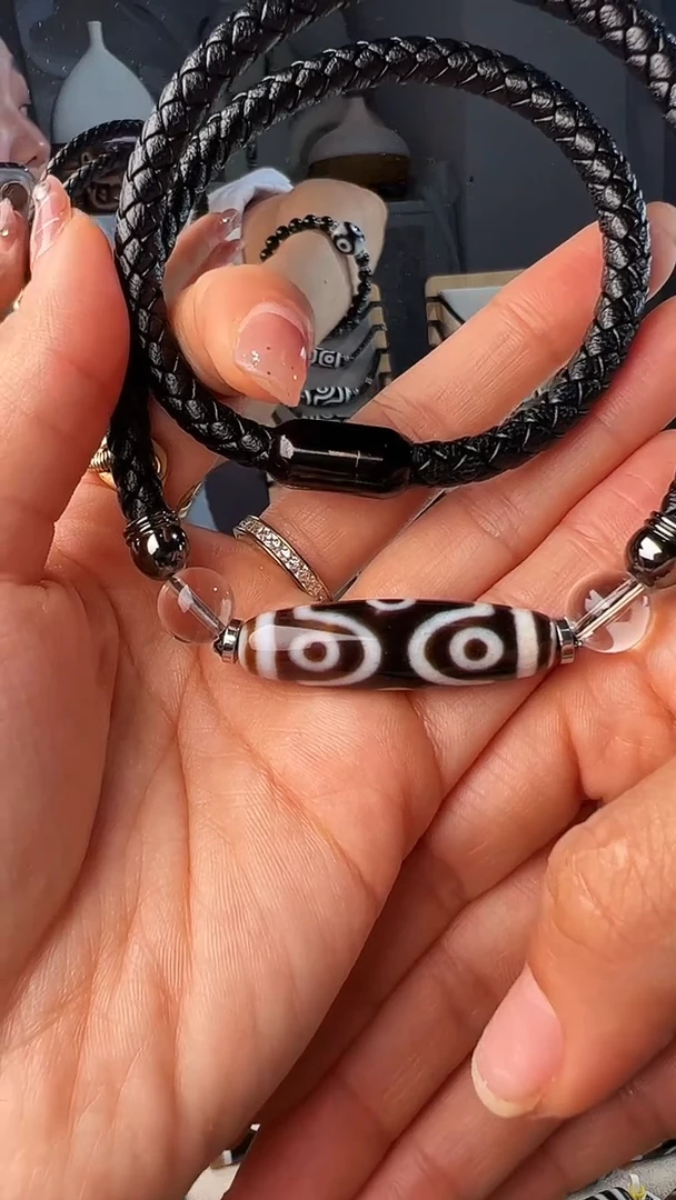 【闪购商品】玛瑙/玉髓颈饰未镶嵌六眼