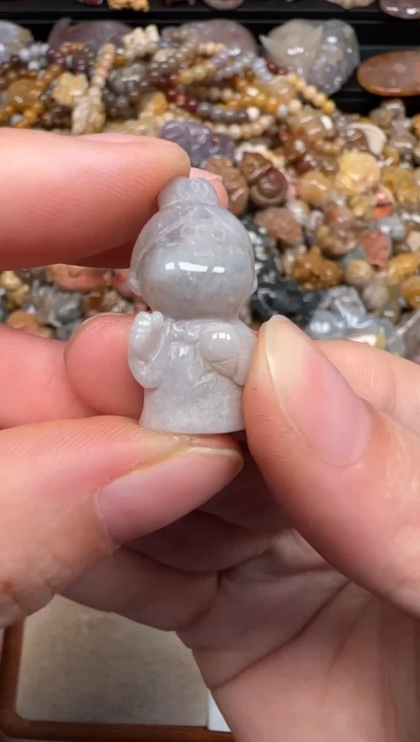 硅化珊瑚（珊瑚玉）未镶嵌颈饰281