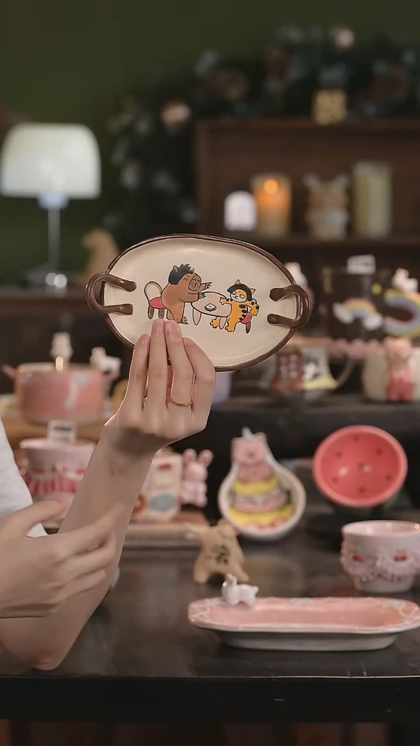 瓷片景德镇原创手作