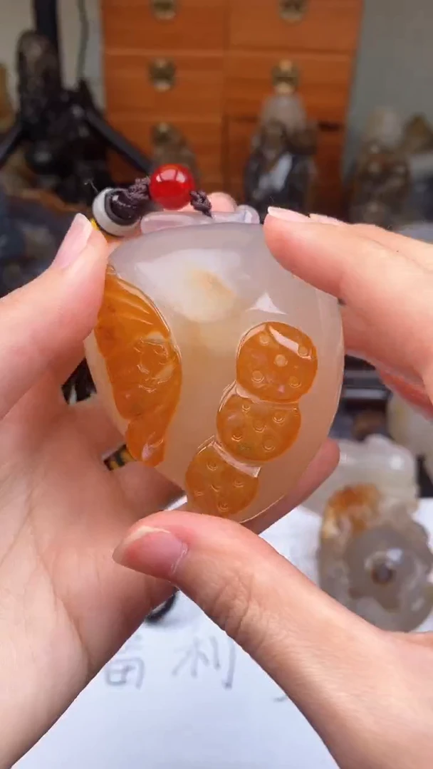 【闪购商品】玛瑙/玉髓颈饰未镶嵌AA