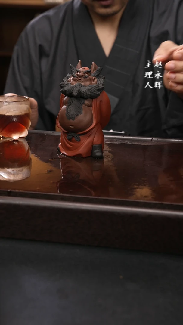 紫砂茶宠钟馗，。，