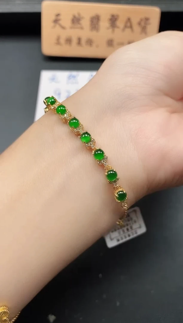 银S925镶嵌戒指翡翠11