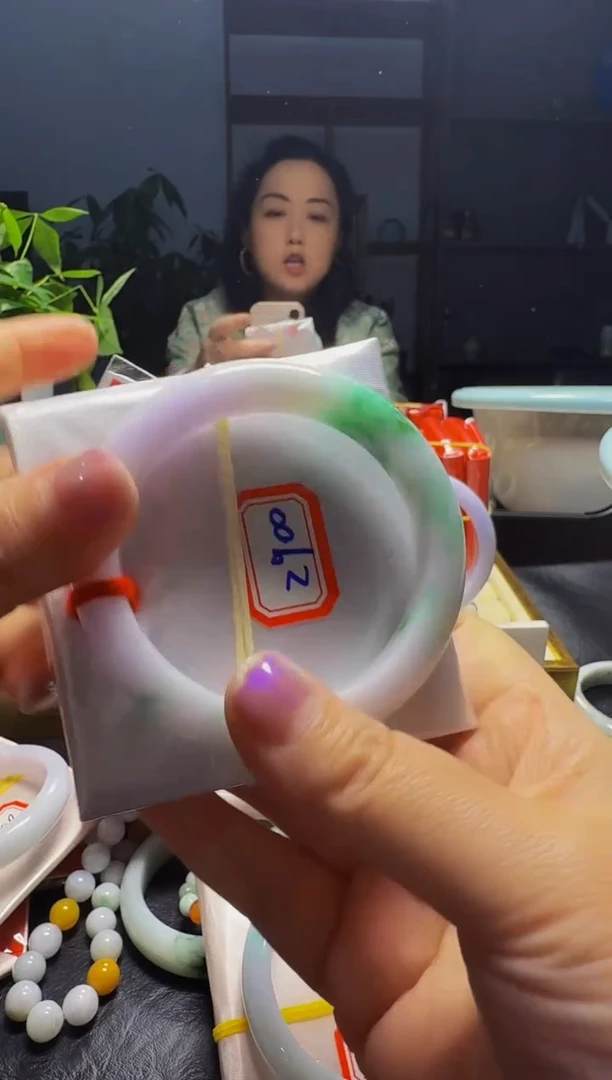 未镶嵌手镯翡翠缅甸天然A货翡翠手镯-10