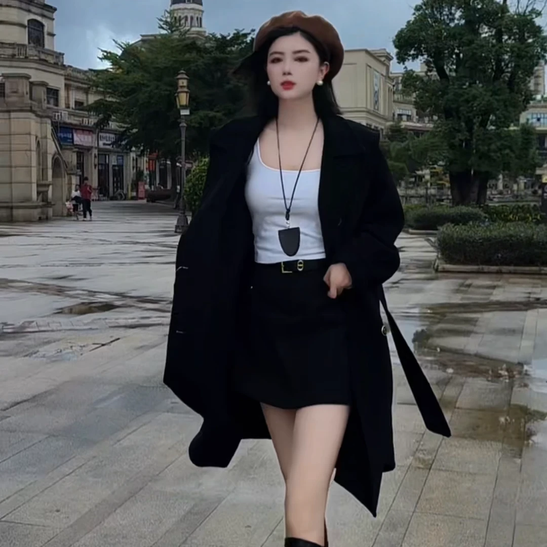 编号3000-3200    双面呢子女士大衣