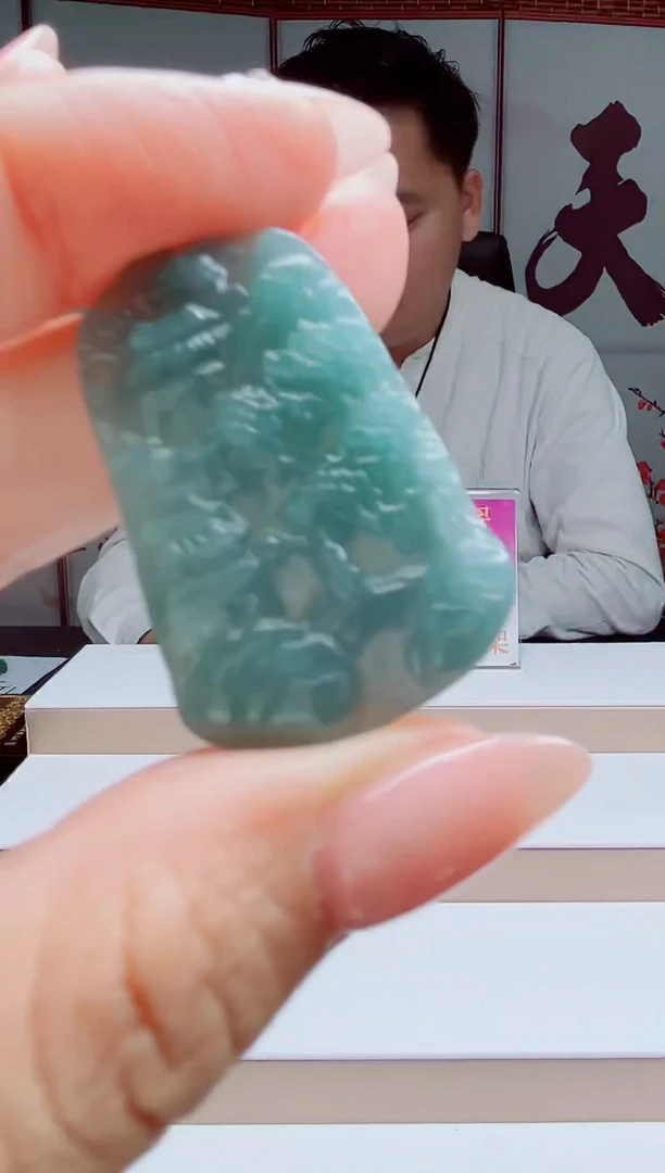 翡翠未镶嵌颈饰88888888