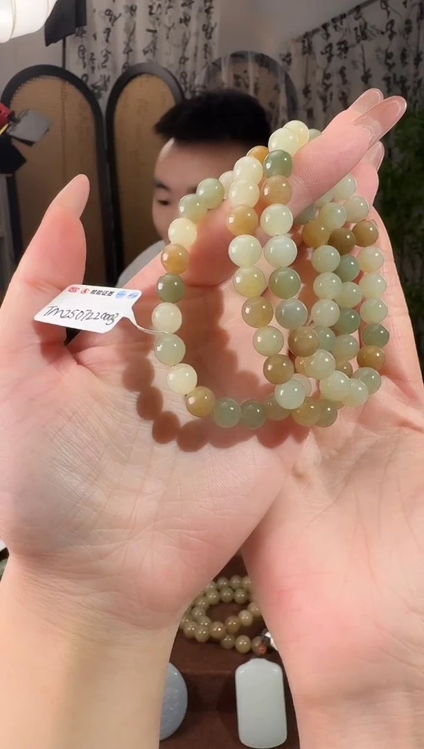 手串未镶嵌和田玉多宝手串 多样性发其一