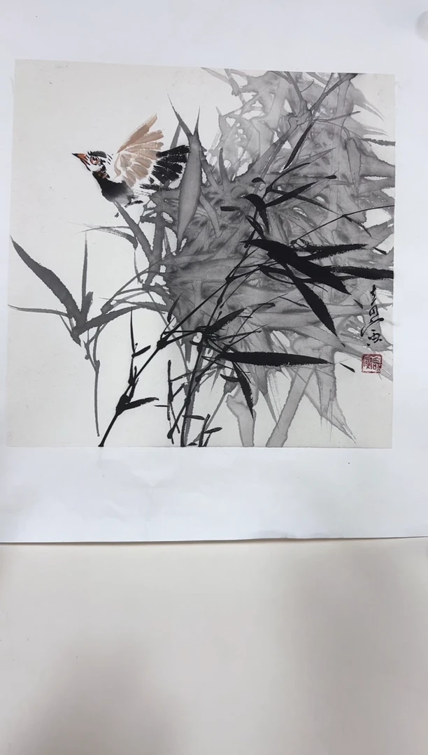 国画王奇Y老师的国画花鸟画