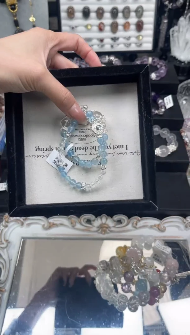 【闪购商品】水晶手链未镶嵌天然水晶 多样性发货