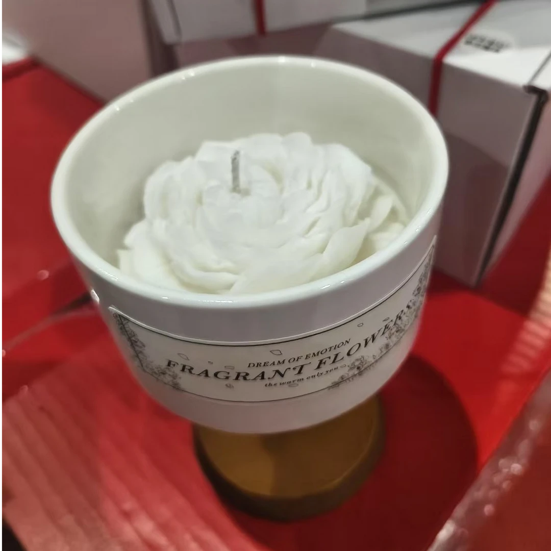 法式山茶花香薰蜡烛礼盒