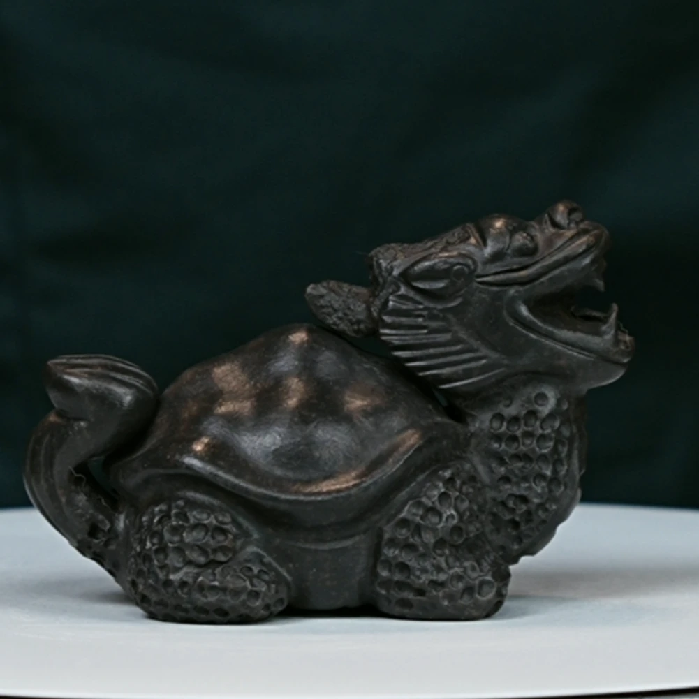 宜兴紫砂大龙龟茶宠
