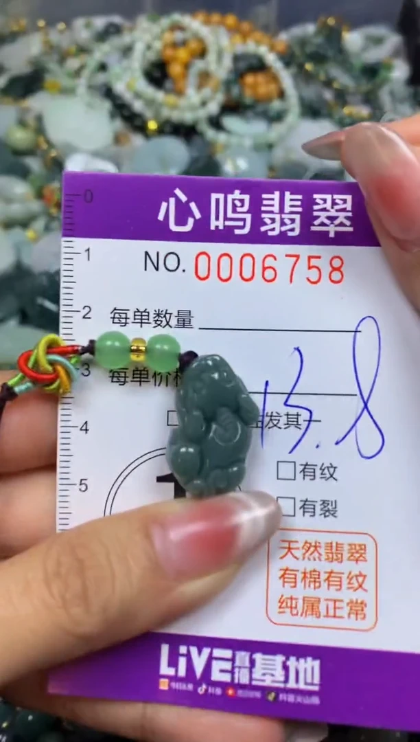 【闪购商品】翡翠颈饰未镶嵌闪购006758