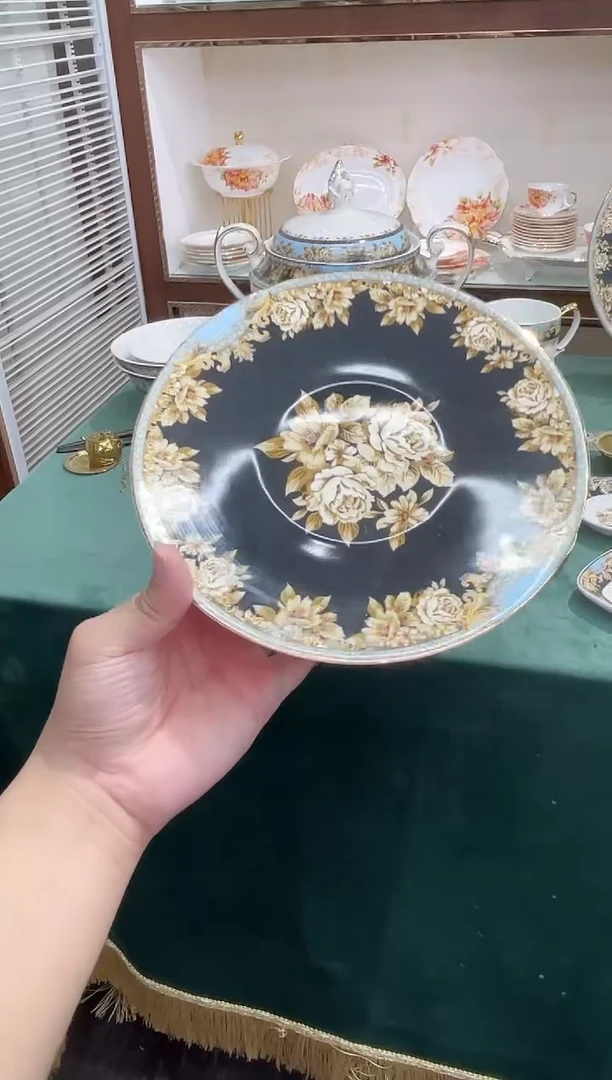 36%以上骨粉骨瓷8英寸平盘
