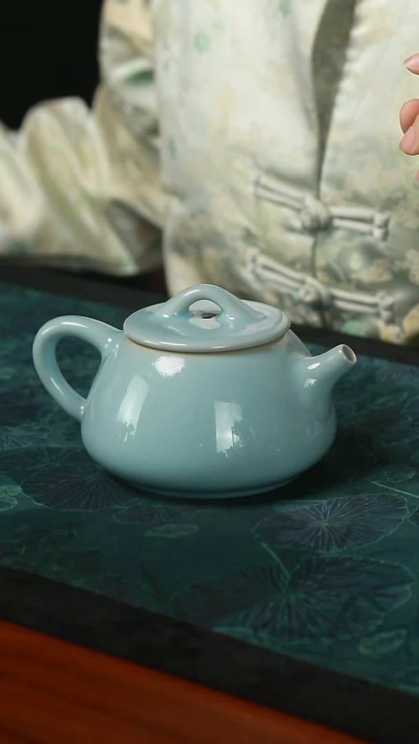 石瓢壶 支钉 开片  一级品