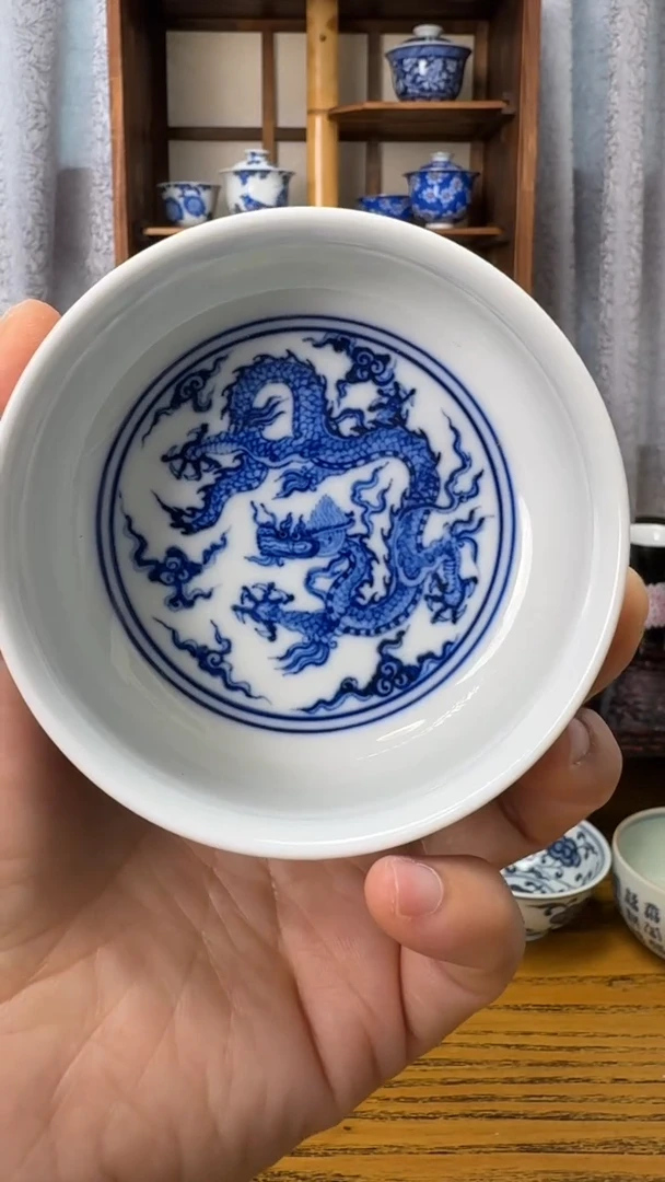 景德镇陶瓷茶具经1320高温烧制