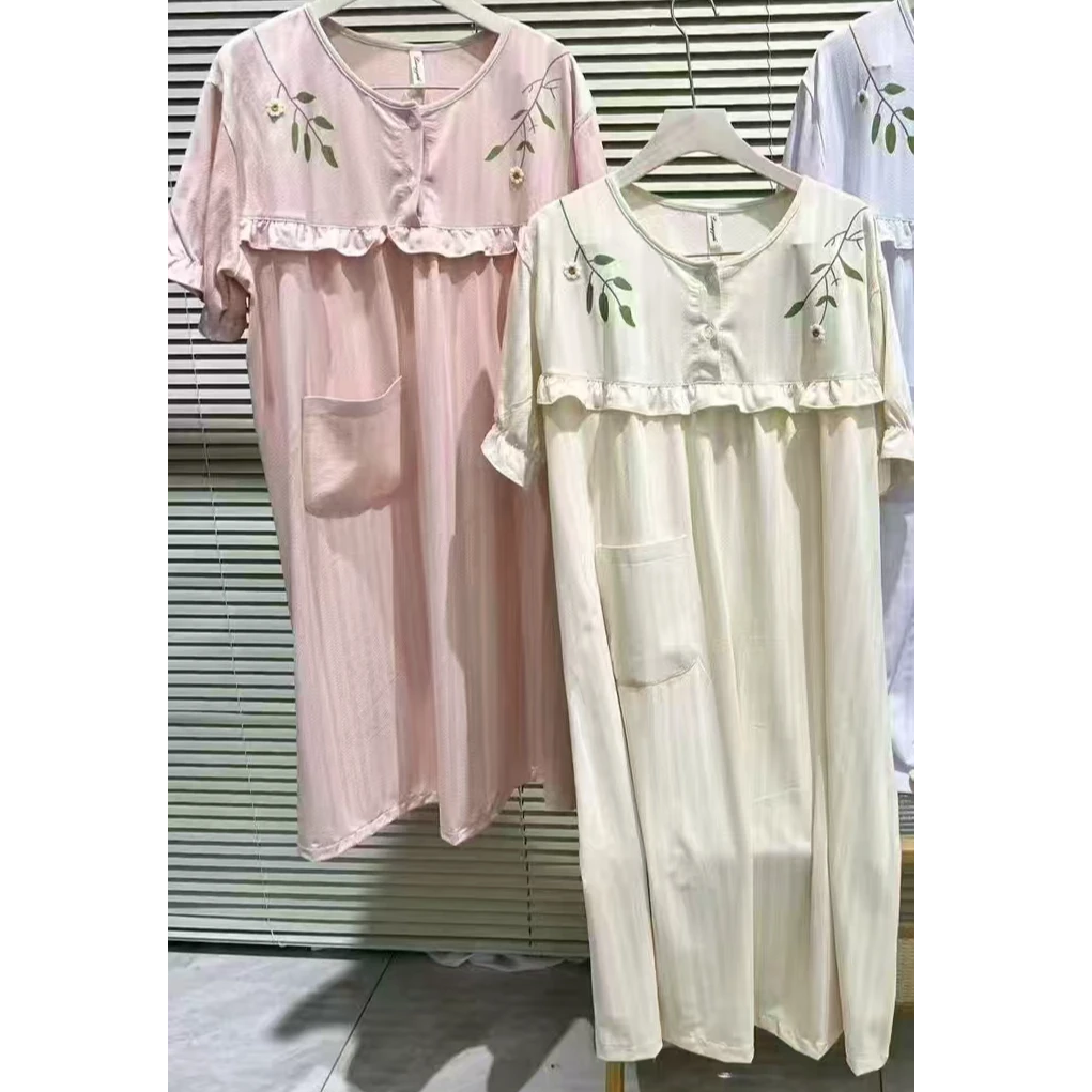 库存夏季居家女士睡裙2534