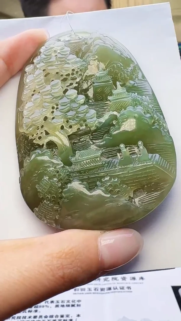 定制和田玉玉届匠心天然和田玉（拍一发一）