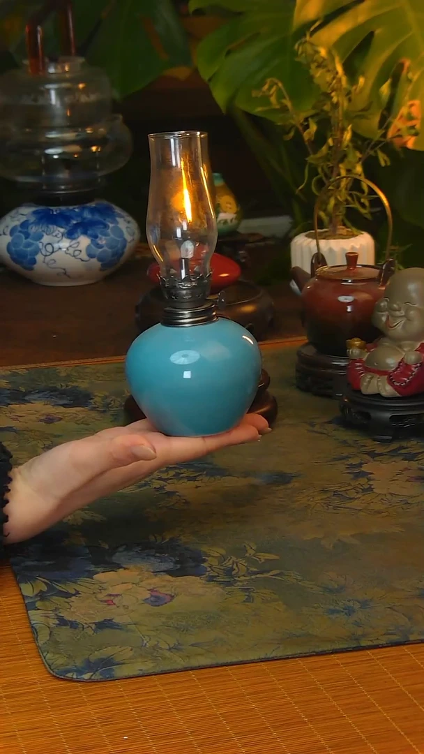 【闪购商品】景德镇陶瓷手工灯摆件