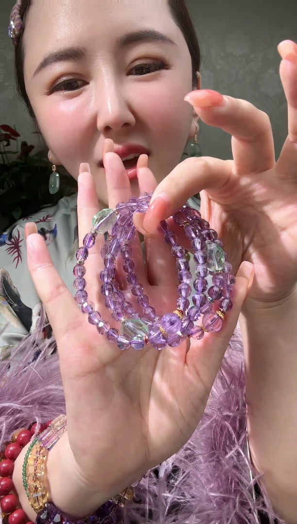 【闪购商品】水晶手串未镶嵌多样性发一件TZG0121102