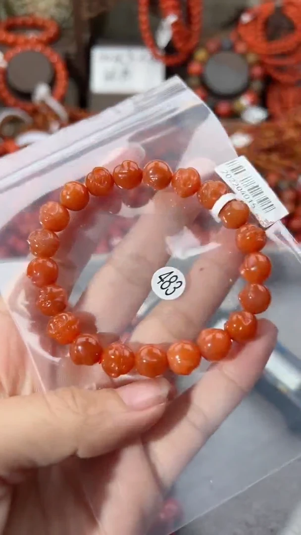 【闪购商品】南红玛瑙手串未镶嵌10