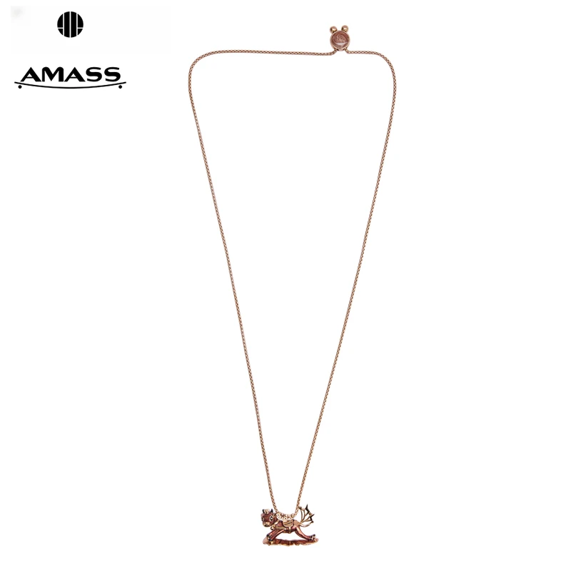 AMASS/阿玛施 合金树脂项链 气质百搭吊坠童趣A牛配饰项链5900361
