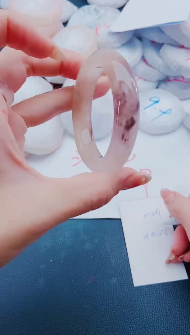 未镶嵌手镯石英质玉M201-51-52