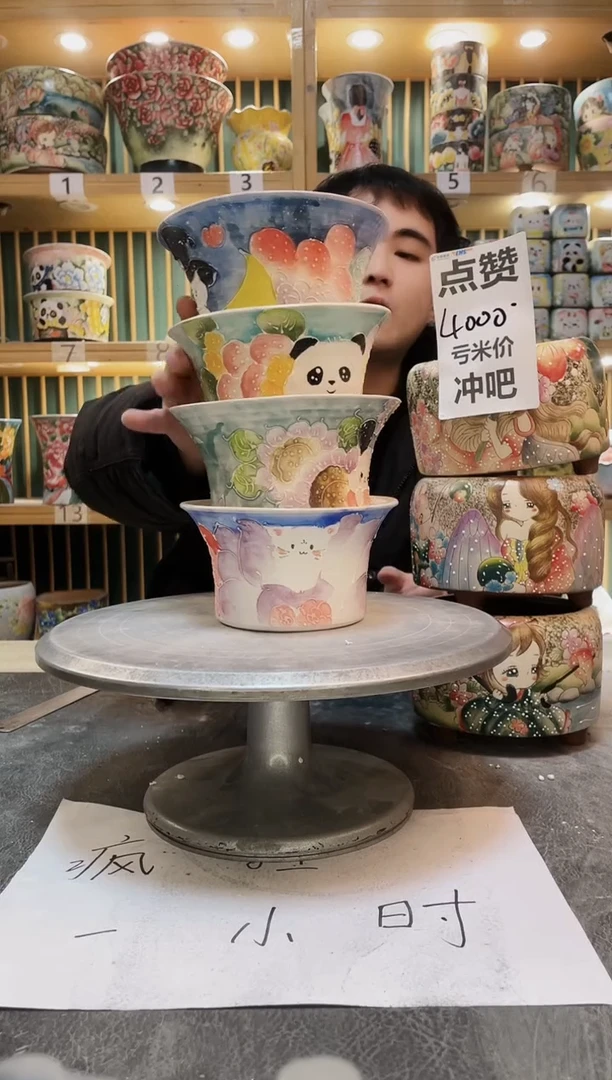 陶默认微瑕一物一拍0104-026-4个