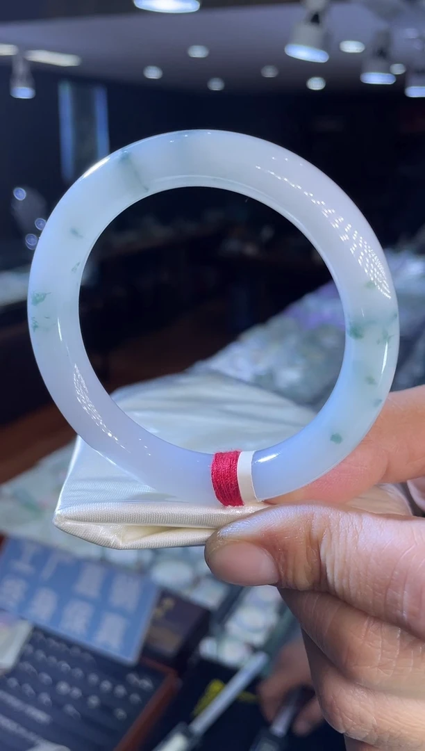 未镶嵌手镯翡翠圆条56-57