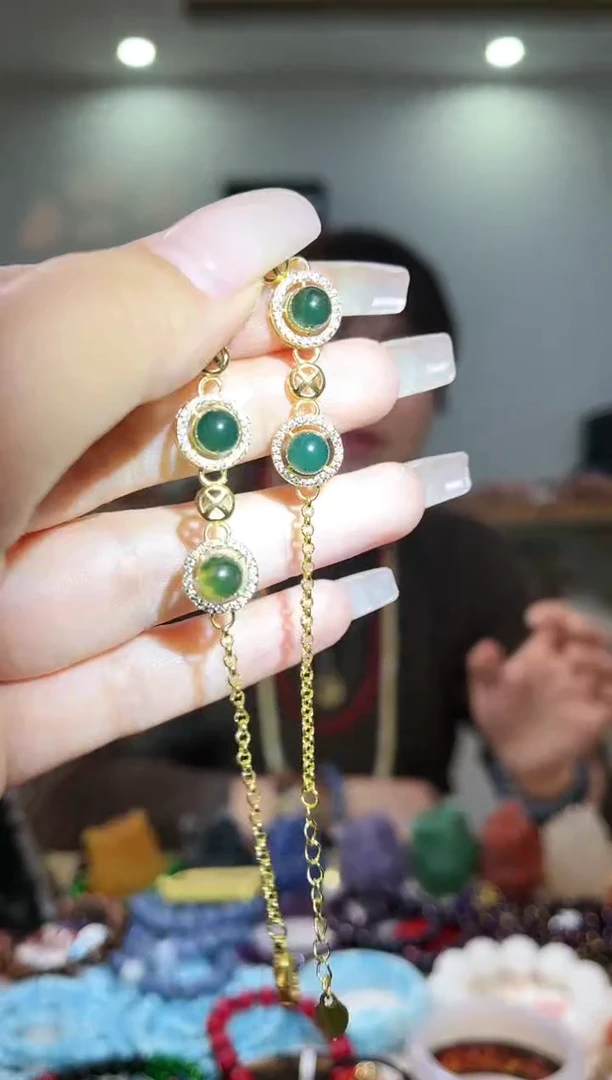 【闪购商品】蓝珀手链未镶嵌净体蓝珀手链