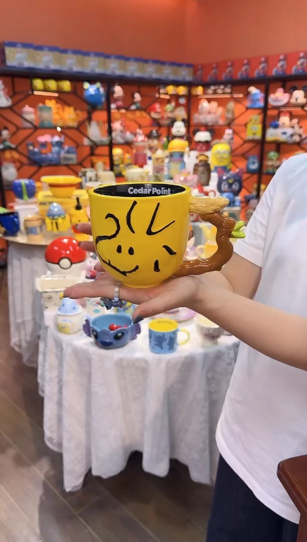 瓷片@@幸福一家人塔克陶瓷杯