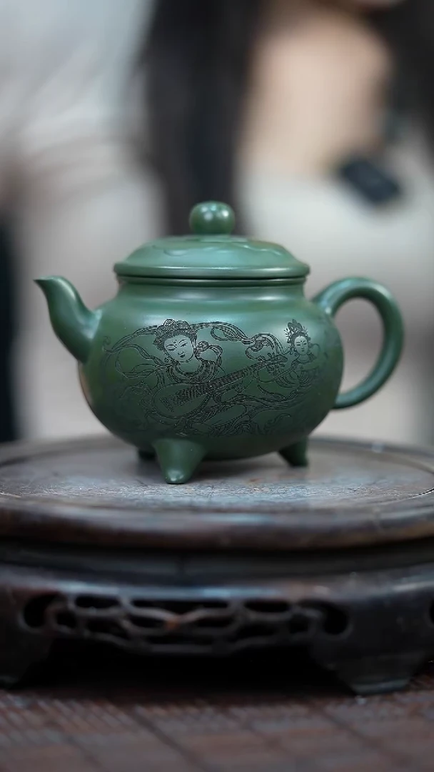 茶壶紫砂宜兴岁颐传砂原矿全手33家