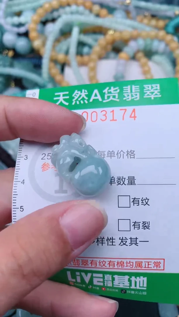 翡翠未镶嵌颈饰.0003174