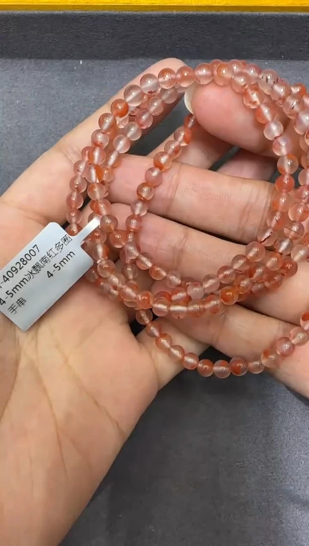 未镶嵌手链南红玛瑙冰飘南红手串