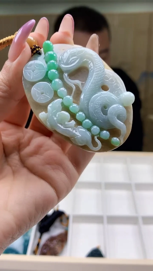 定制翡翠未镶嵌4898ty-毛货挂件41