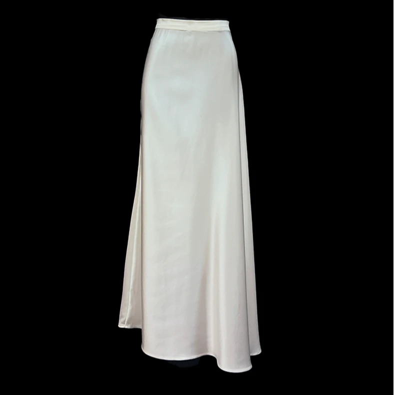 无心醋酸法式新中式鱼尾裙