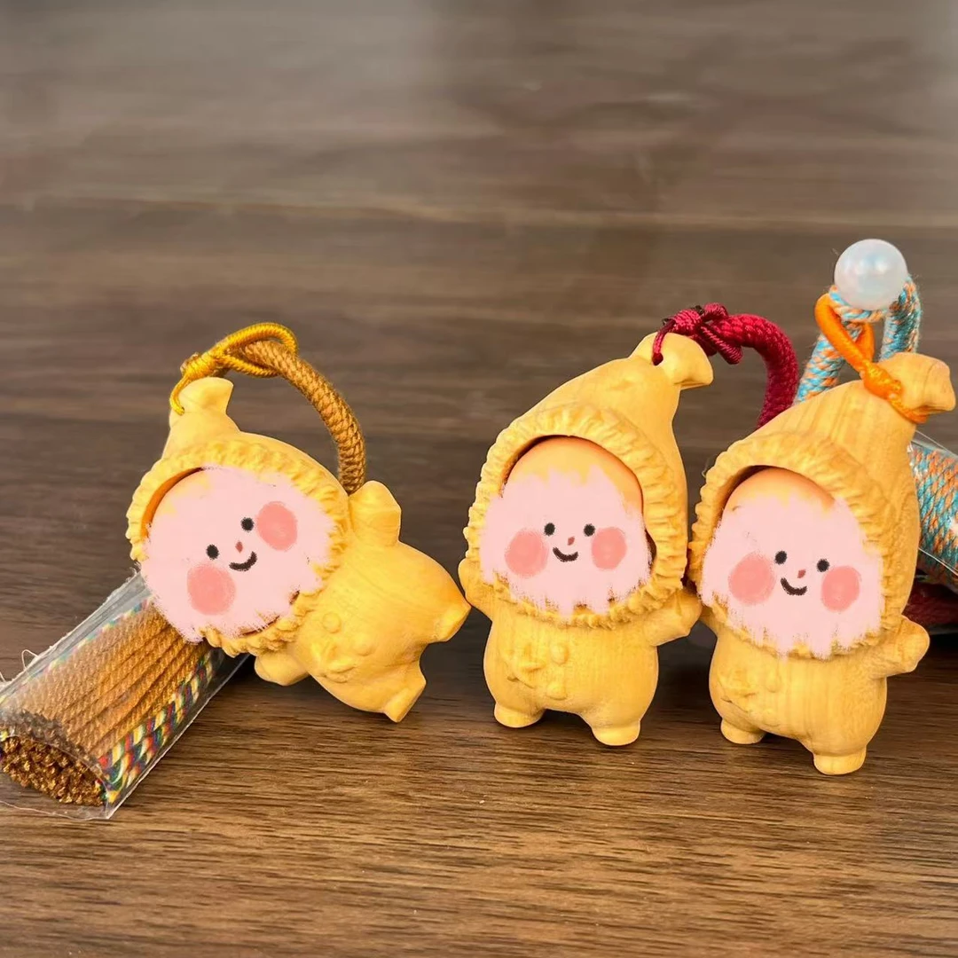 黄色可爱小星汽车钥匙扣包包书包背包情侣挂件钥匙链