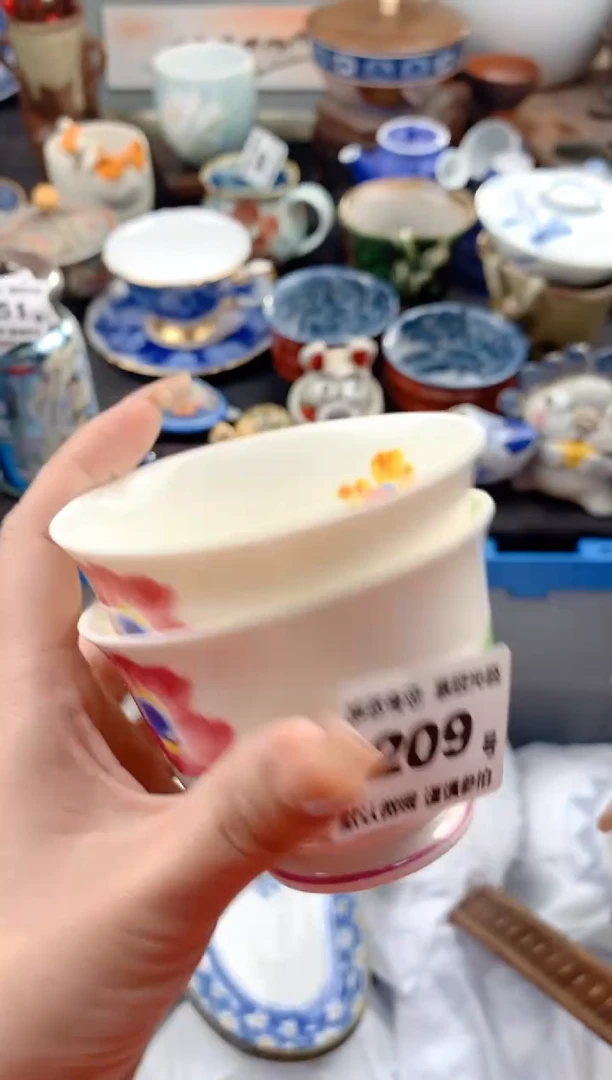 【闪购商品】瓷片209*号九姑娘工艺品瓷器