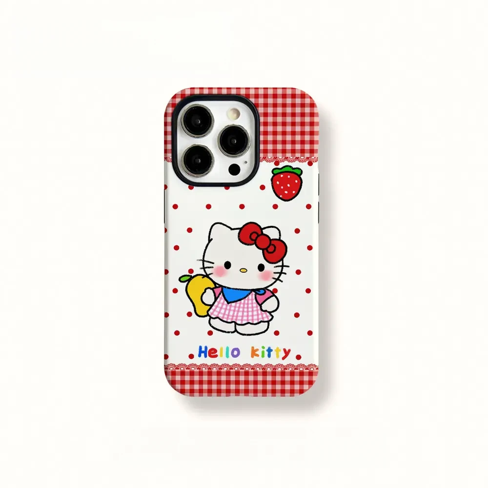 菲林二合一适用苹果华为vivo小米oppo手机壳草莓KT16PRO/15