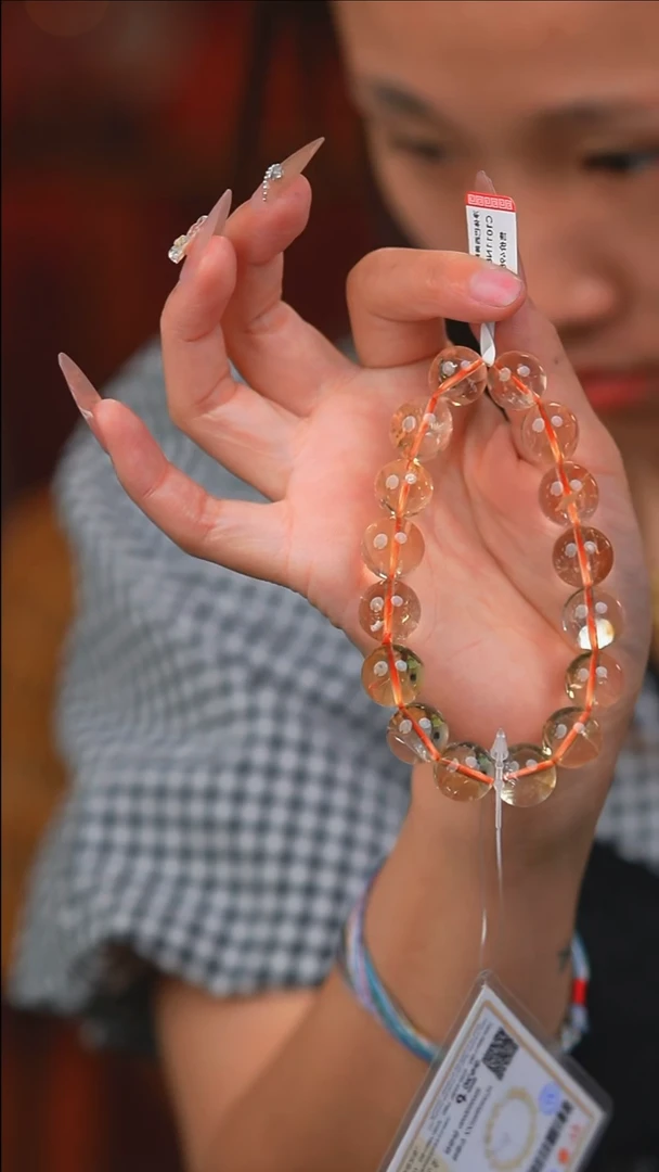 水晶手串未镶嵌23多样性发其一/ 13mm+