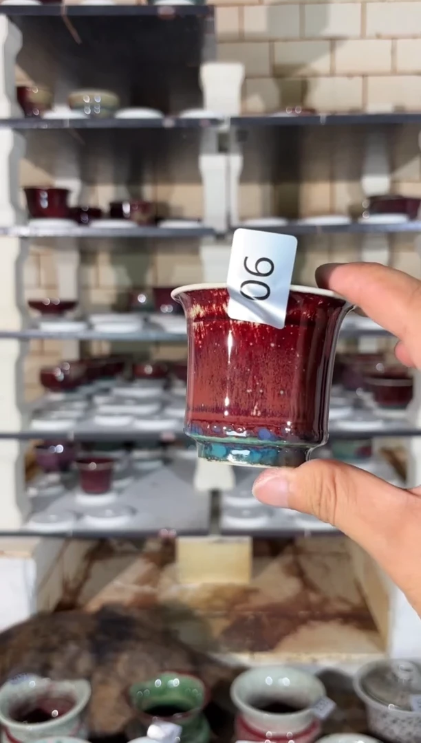杯精品窑变钧瓷茶器