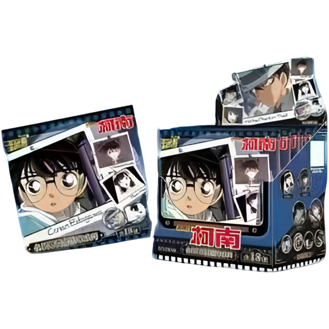 【玩法】卡游-名侦探柯南-动画主题徽章系列盲盒默认代拆-柯柯