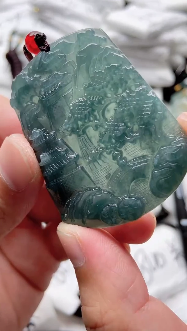 翡翠未镶嵌颈饰8888888888